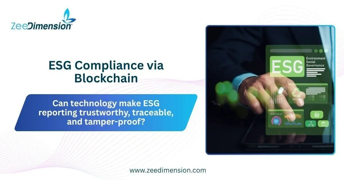 ESG Compliance via Blockchain