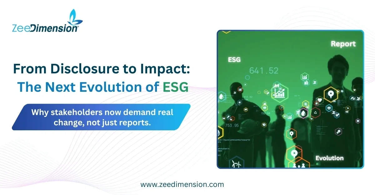 From Disclosure to Impact: The Next Evolution of ESG