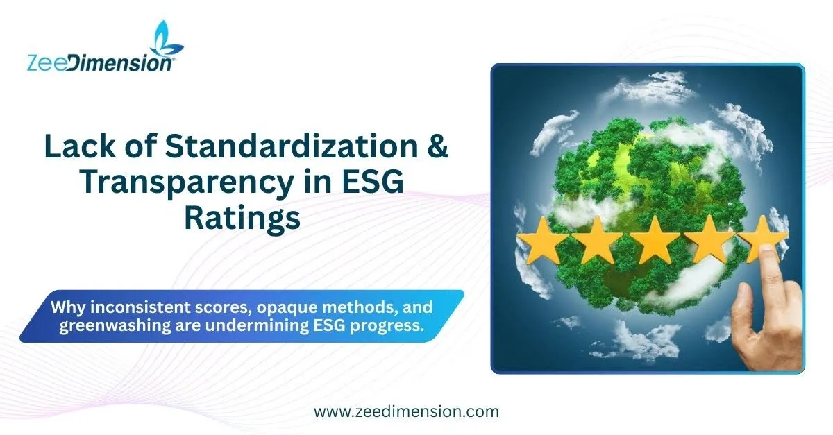 Lack of Standardization & Transparency in ESG Ratings