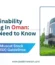 Sustainability Reporting in Oman