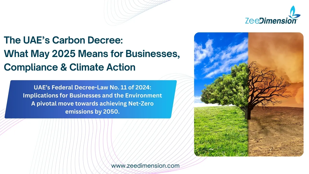 UAE’s Carbon Decree: Impact on Businesses & Compliance in 2025