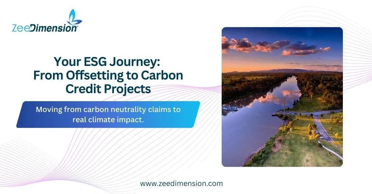 Your ESG Journey: From Offsetting to Carbon Credit Projects