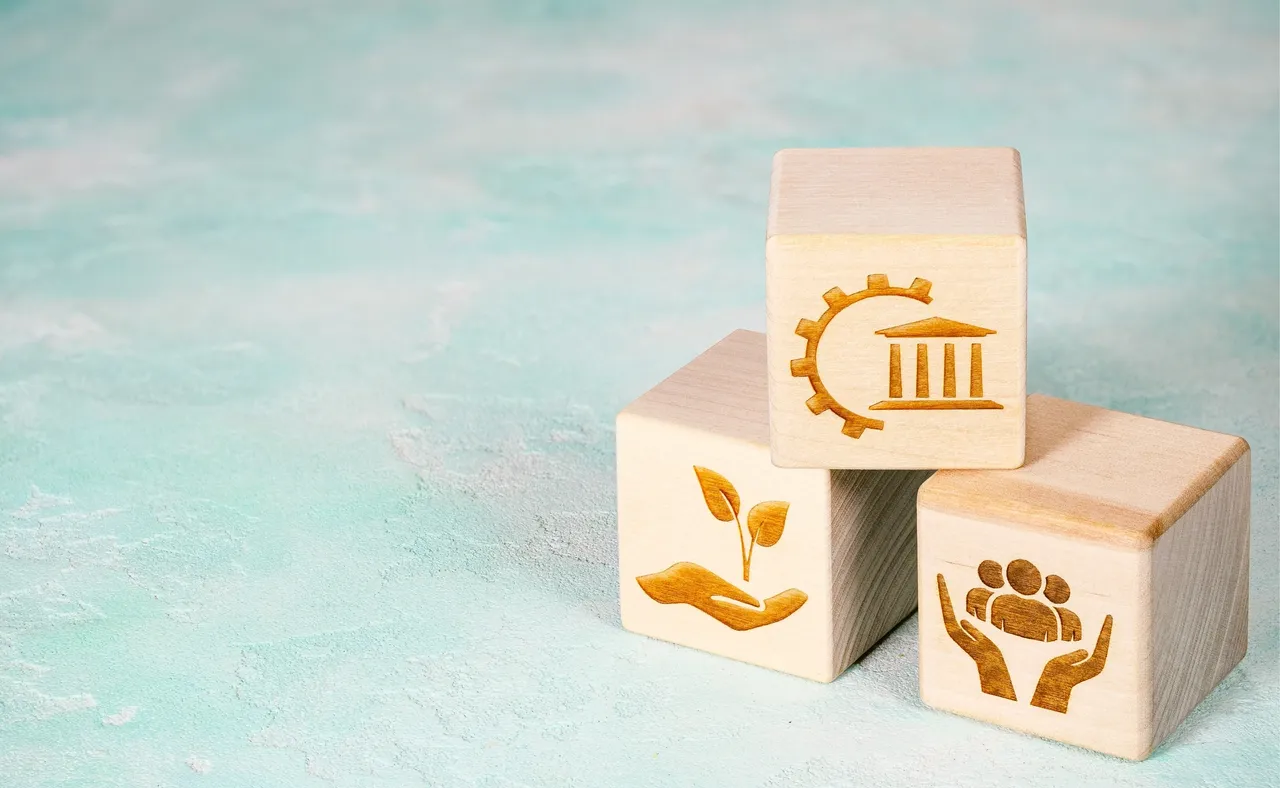 How is "G" (Governance) in the ESG score calculated?